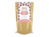 Voici un morceaux de framboises lyophilisées 20g OTOLANDIA